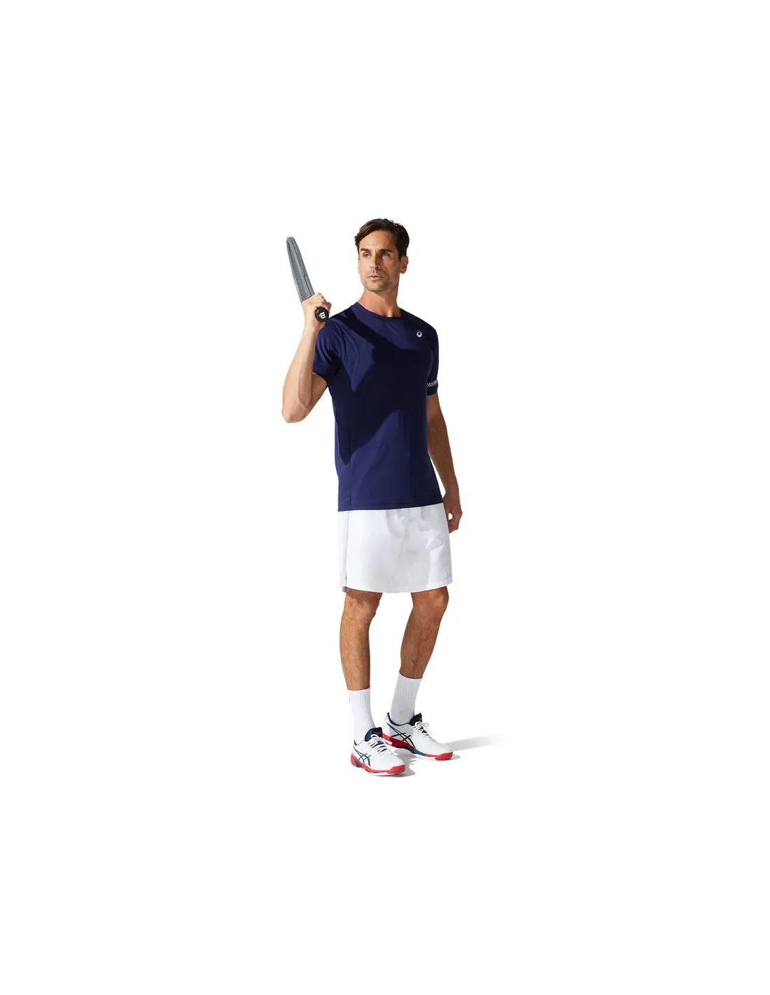 Camiseta Asics Court SS Hombre Blue