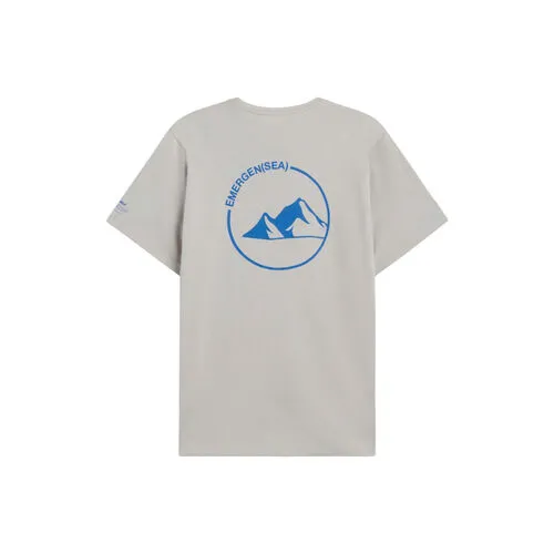 CAMISETA BEIGE ECOALF CHESTER TSHIRT ICE  S