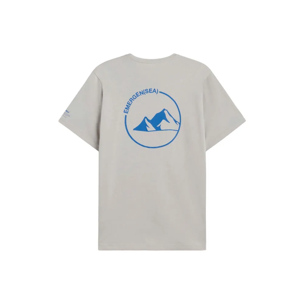 CAMISETA BEIGE ECOALF CHESTER TSHIRT ICE  S