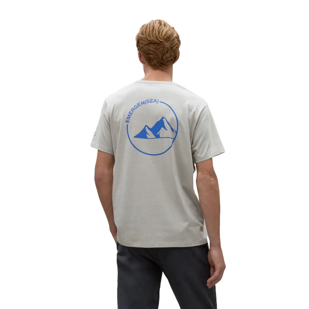 CAMISETA BEIGE ECOALF CHESTER TSHIRT ICE  S