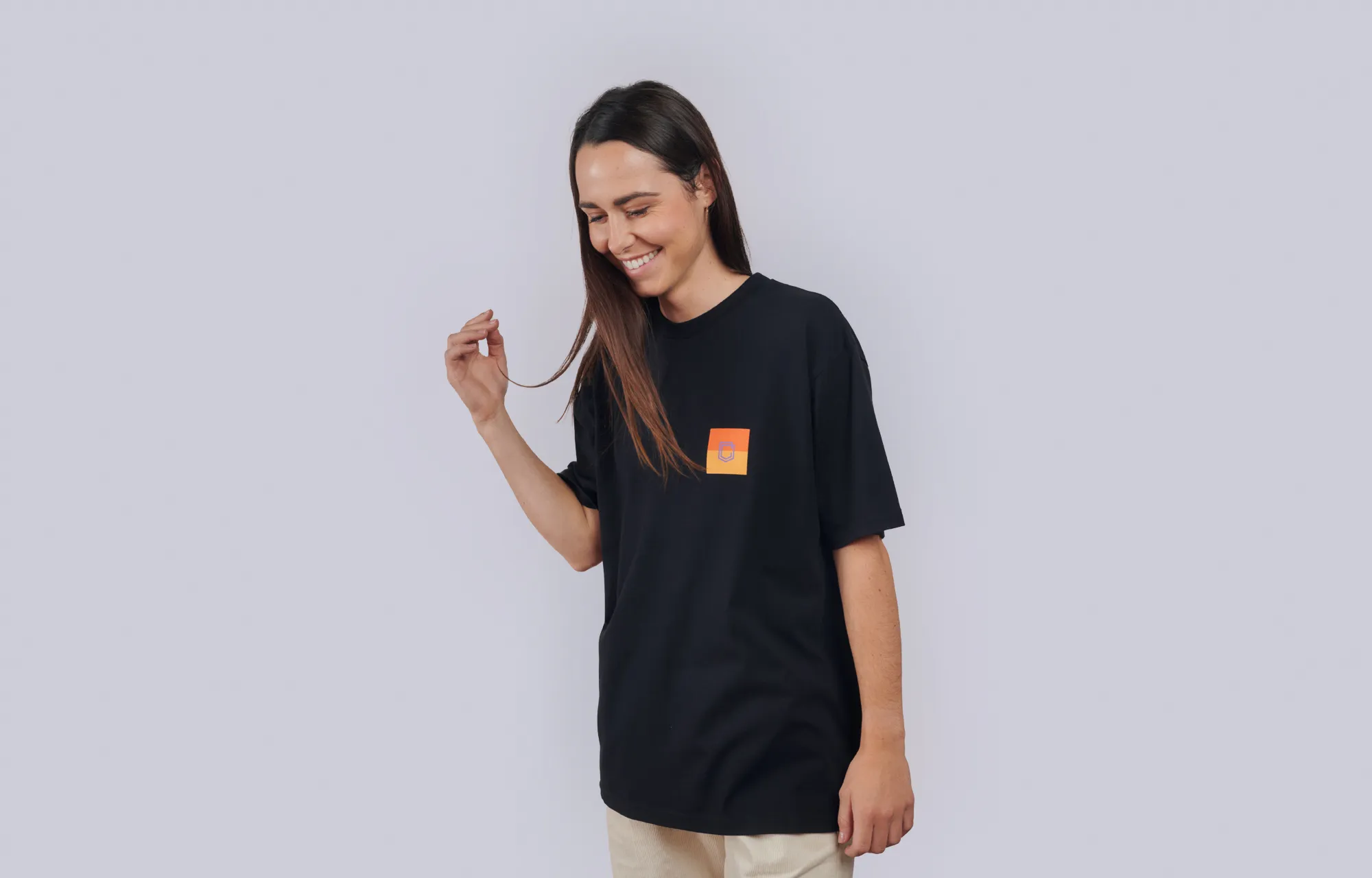 CAMISETA  COMMENCAL LOOSE FIT LIGHT SUNSET BLACK