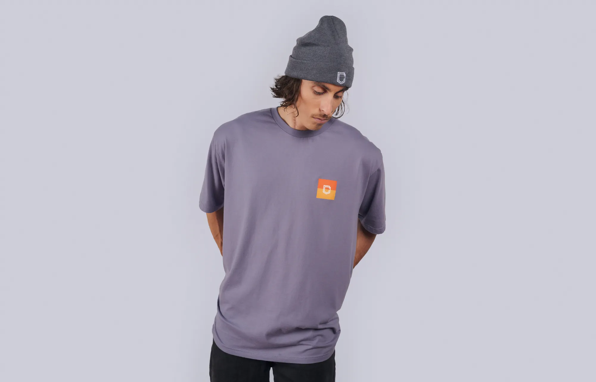 CAMISETA  COMMENCAL LOOSE FIT LIGHT SUNSET GRAPE