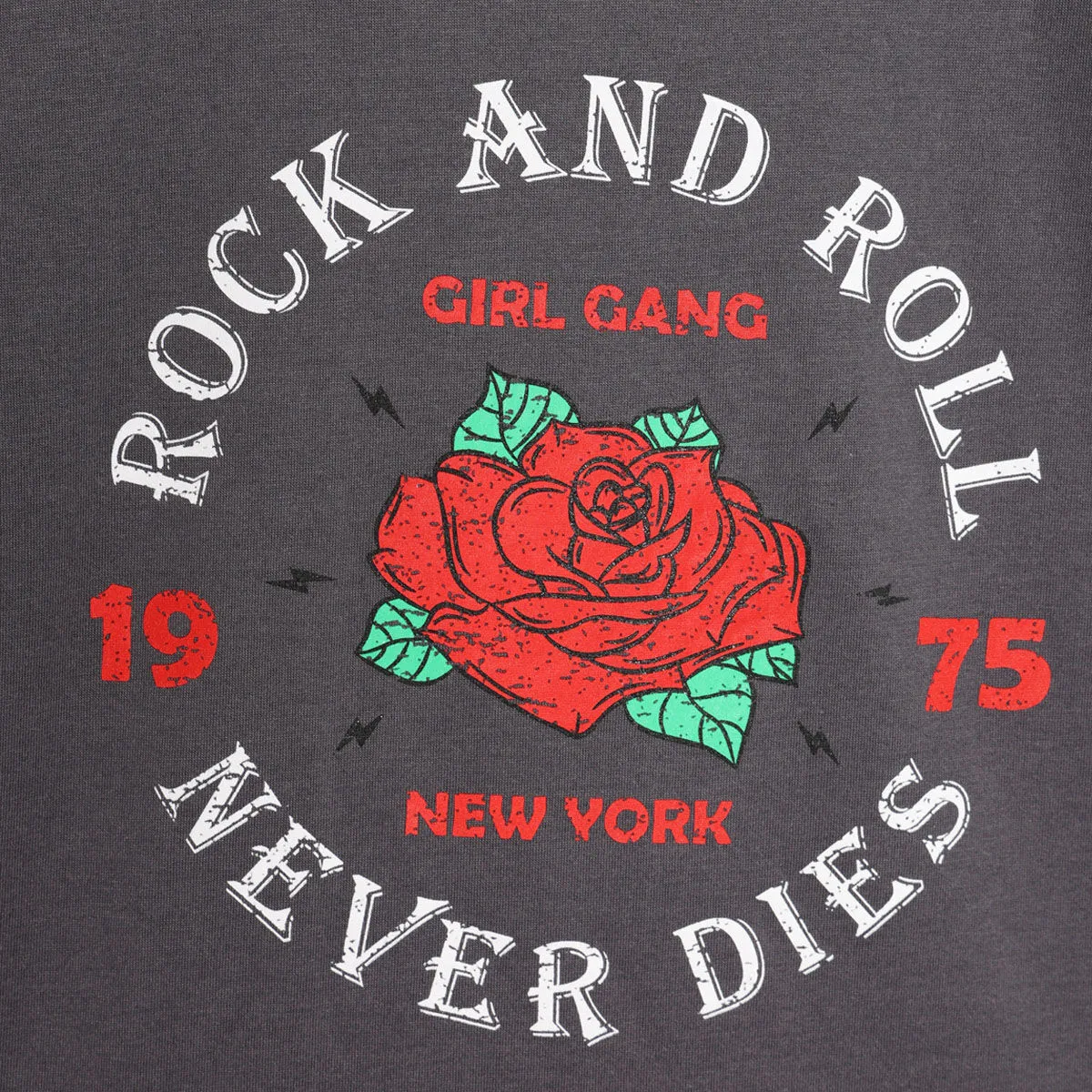 Camiseta Con Estampado De Rock Star