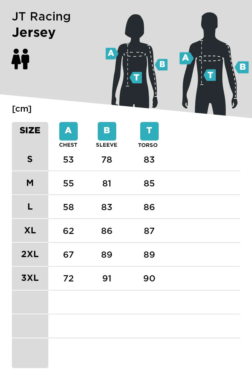 Camiseta de Cross JT Racing Hyperlite Blueprint RBNYL