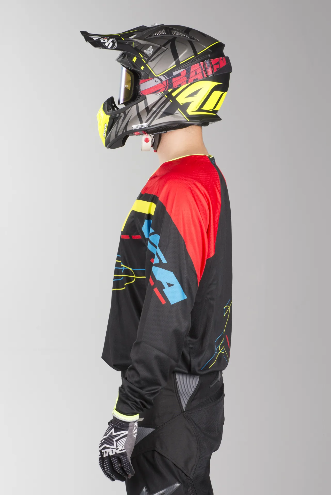 Camiseta de Cross JT Racing Hyperlite Blueprint RBNYL