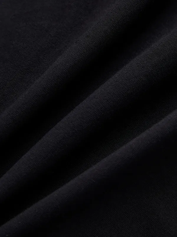 Camiseta de manga larga con estampado en contraste para hombre