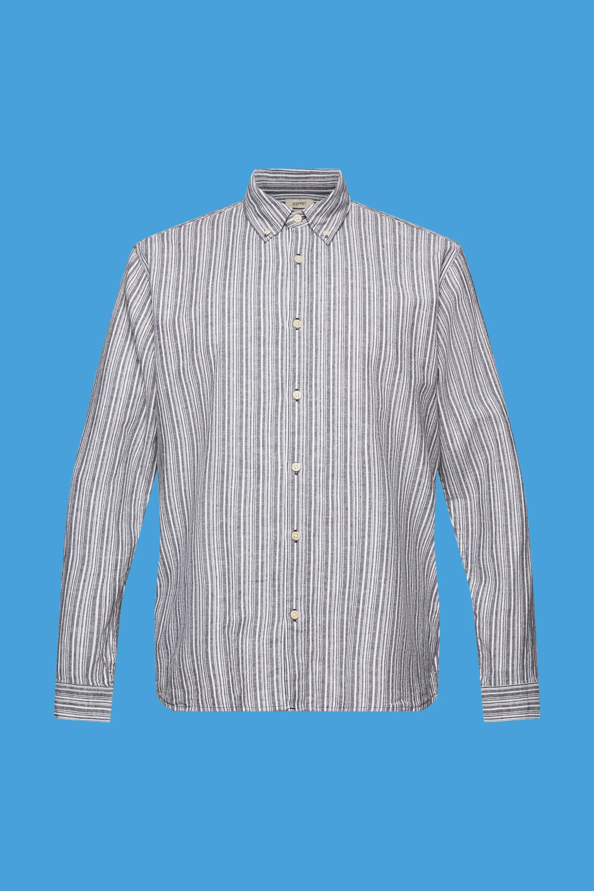 Camiseta de rayas con lino