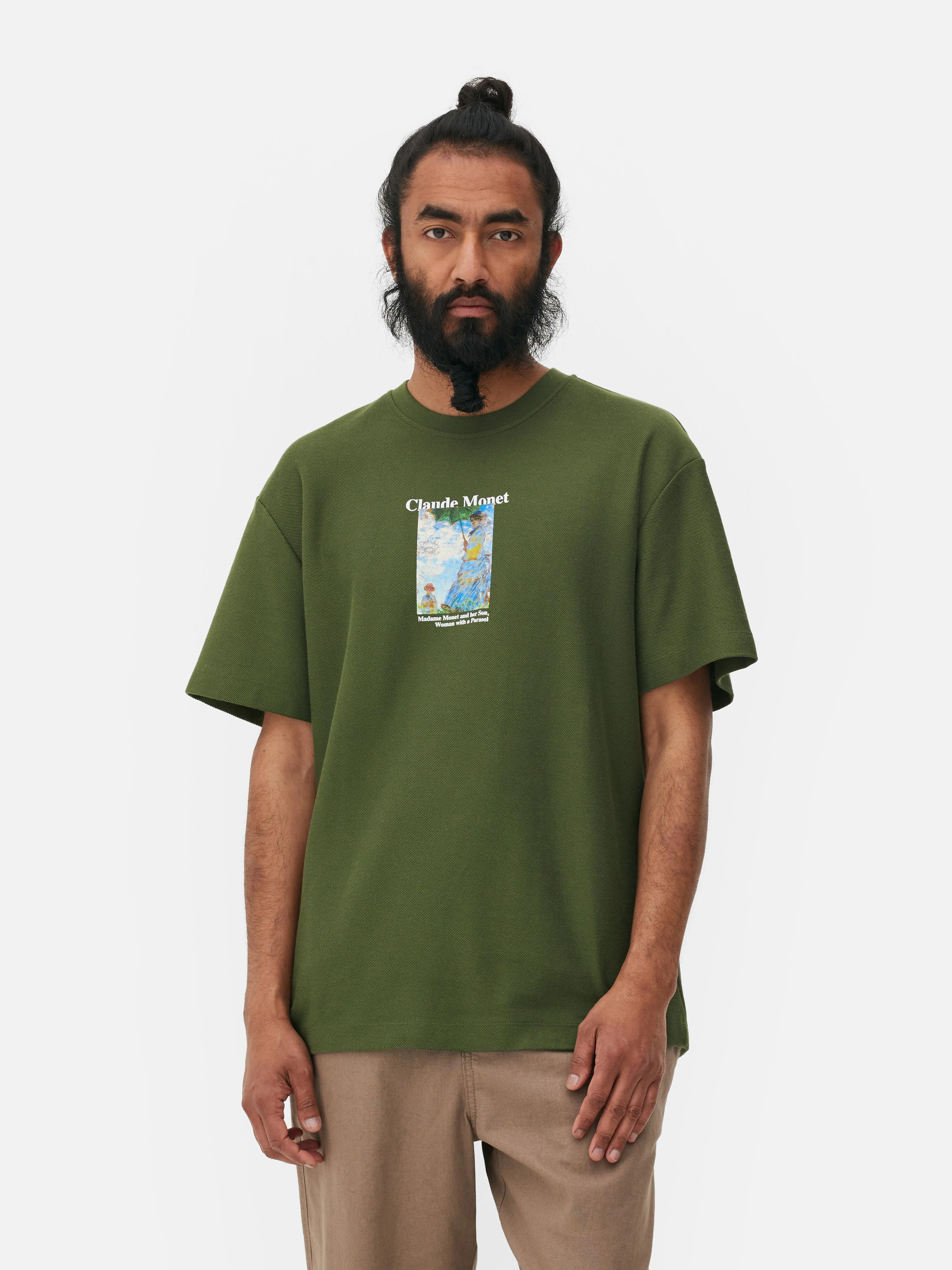 Camiseta de «Mujer con sombrilla» de Claude Monet