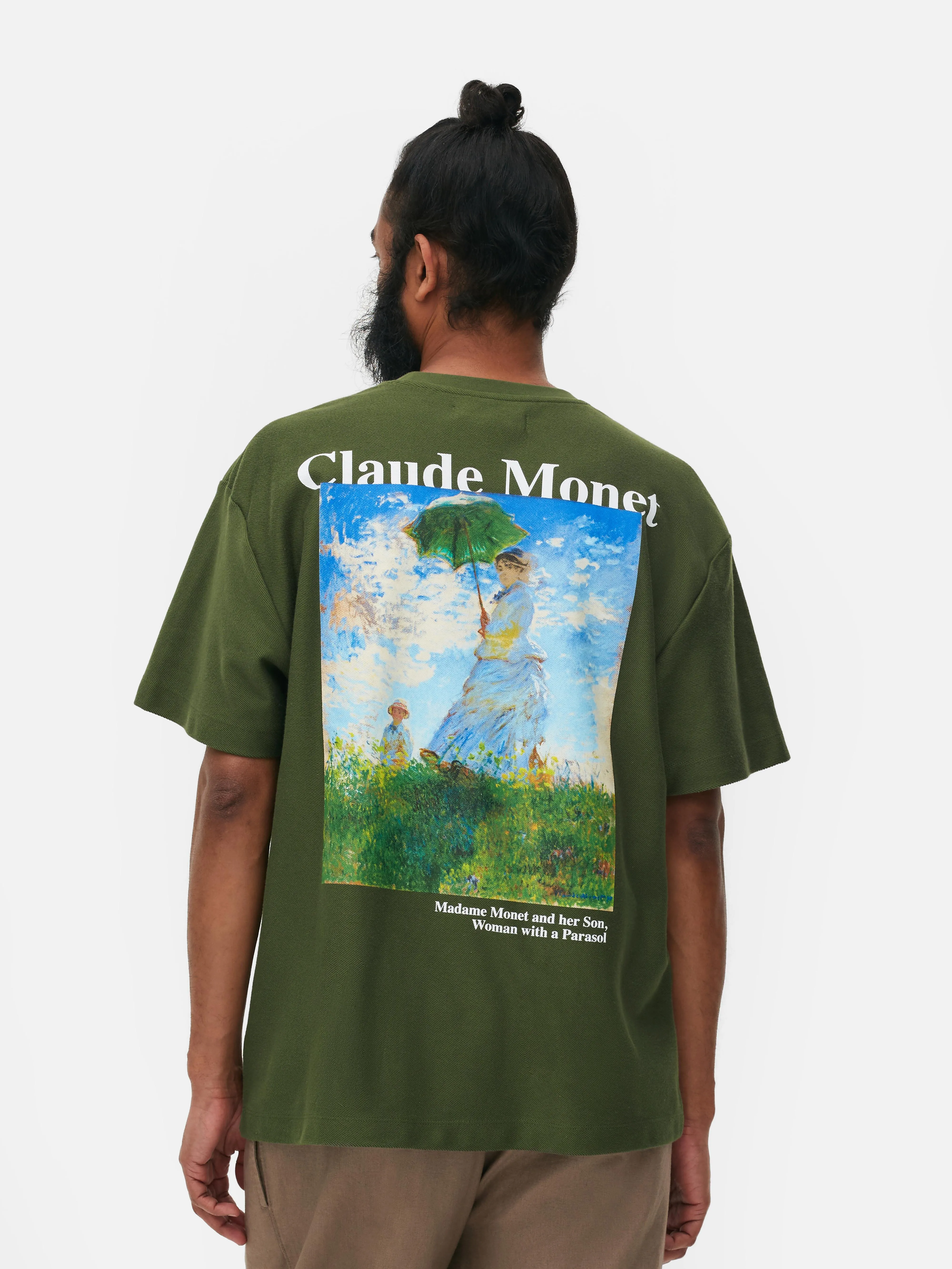 Camiseta de «Mujer con sombrilla» de Claude Monet