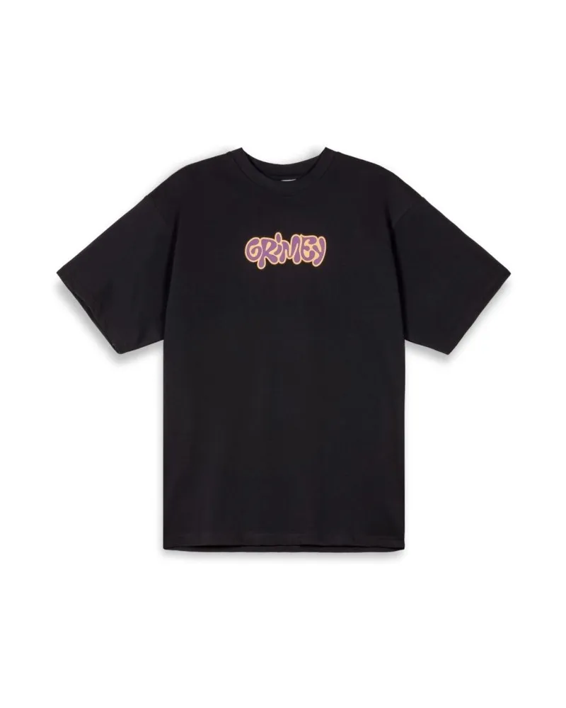 Camiseta grimey negra bloodsucker oversized heavyweight tee