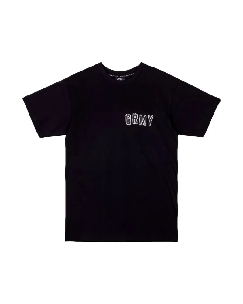 Camiseta grimey negra the toughest regular tee