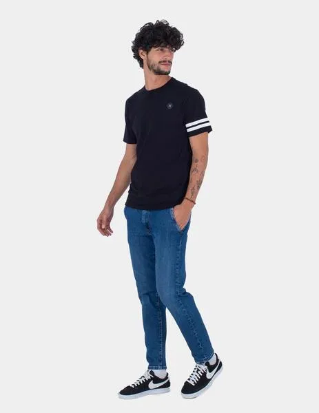 CAMISETA HURLEY H20 DRI BLOCK PARTY  BLACK