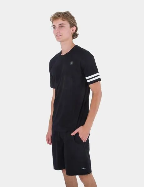 CAMISETA HURLEY H20 DRI BLOCK PARTY  BLACK