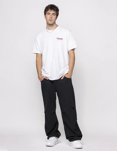 CAMISETA KAOTIKO WASHED TROPICAL BAR  WHITE