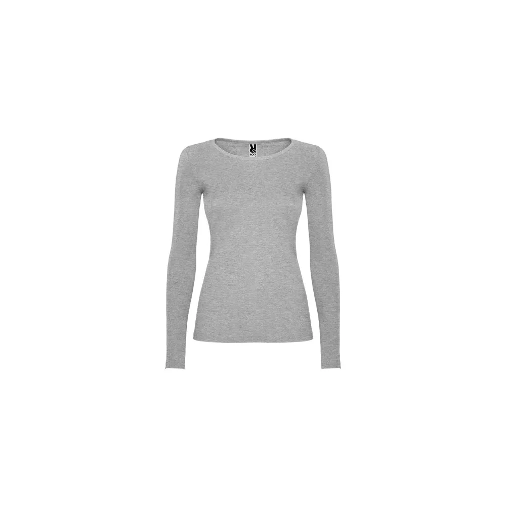 Camiseta manga larga de mujer semientallada