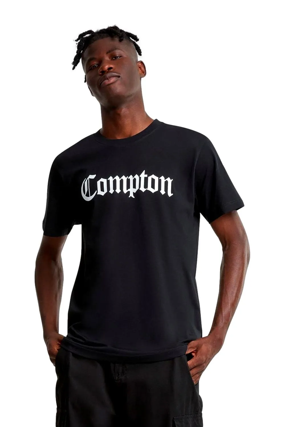 Camiseta mister tee negra compton tee