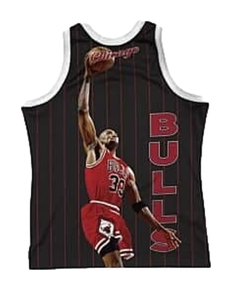 Camiseta mitchell & ness negra bhb tank scottie pippen