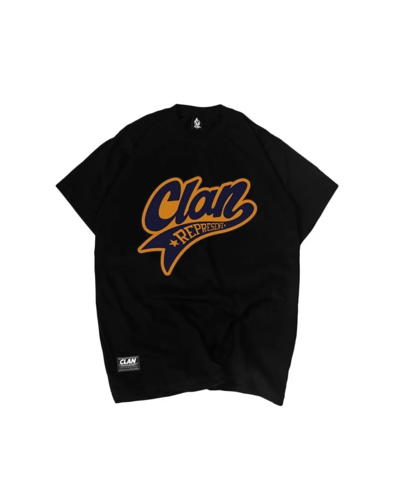 Camiseta negra clan representative