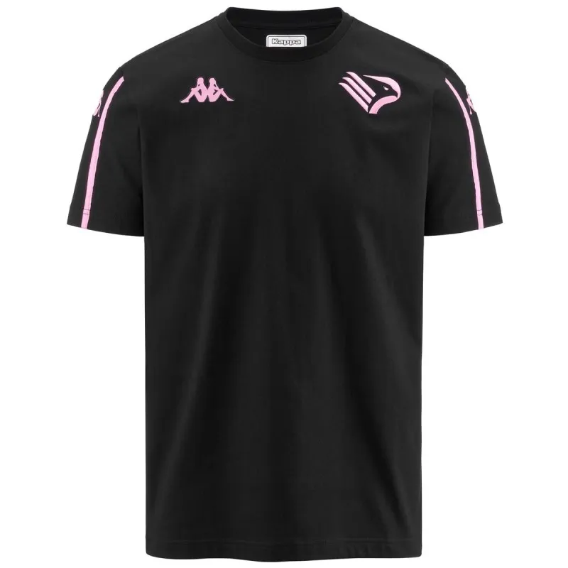 Camiseta negra Palermo FC Aquila Amepot 2022/23 Kappa