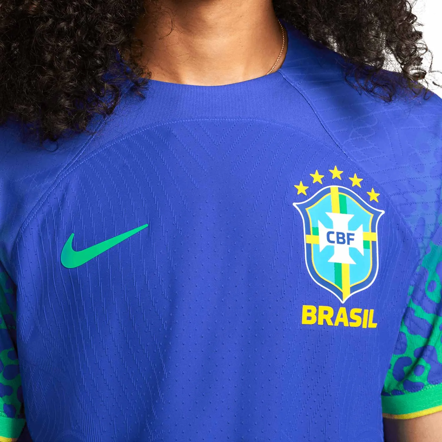 CAMISETA NIKE 2A BRASIL 2022 2023 DRIFIT ADV MATCH