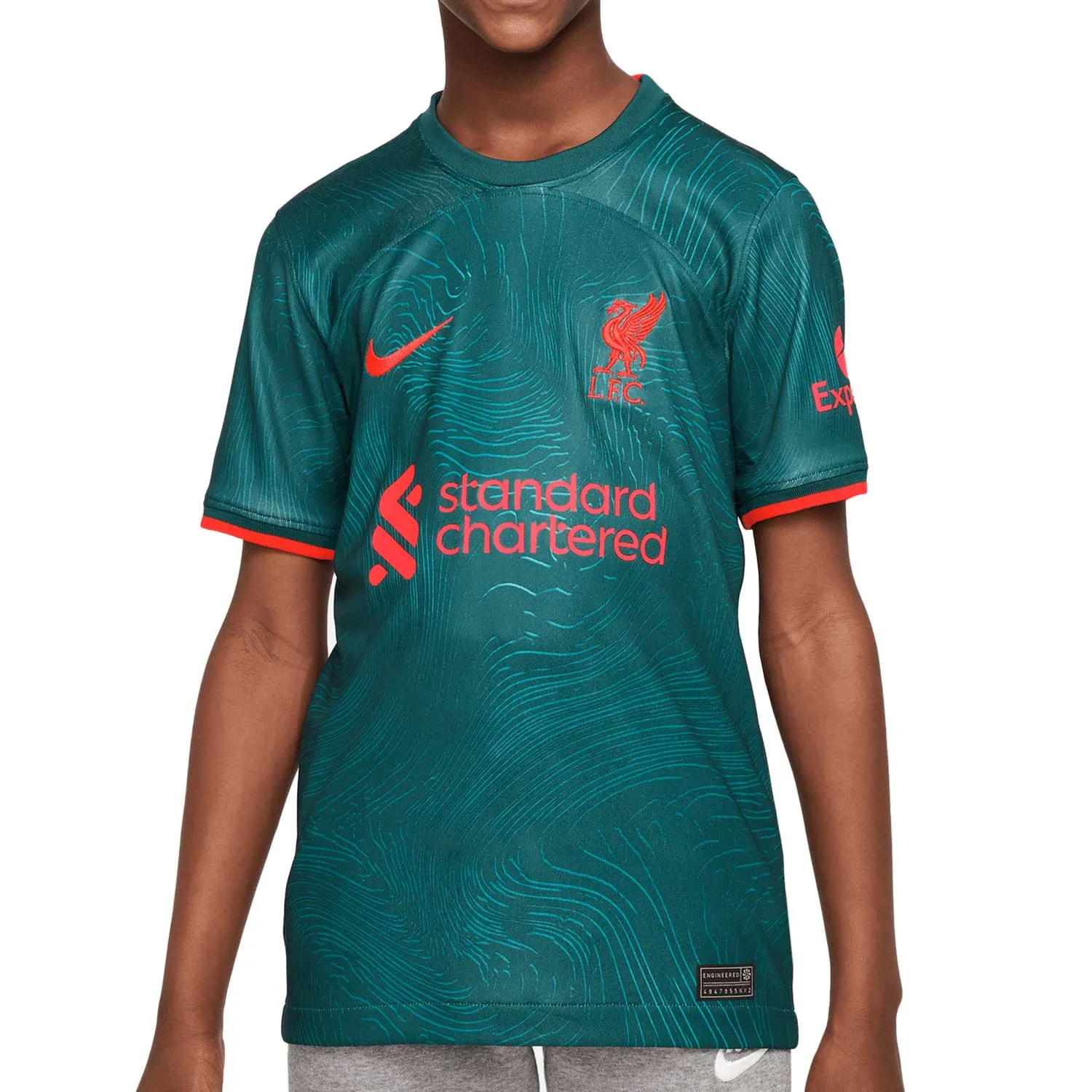 CAMISETA NIKE 3A LIVERPOOL NIñO 2022 2023 DRIFIT STADIUM