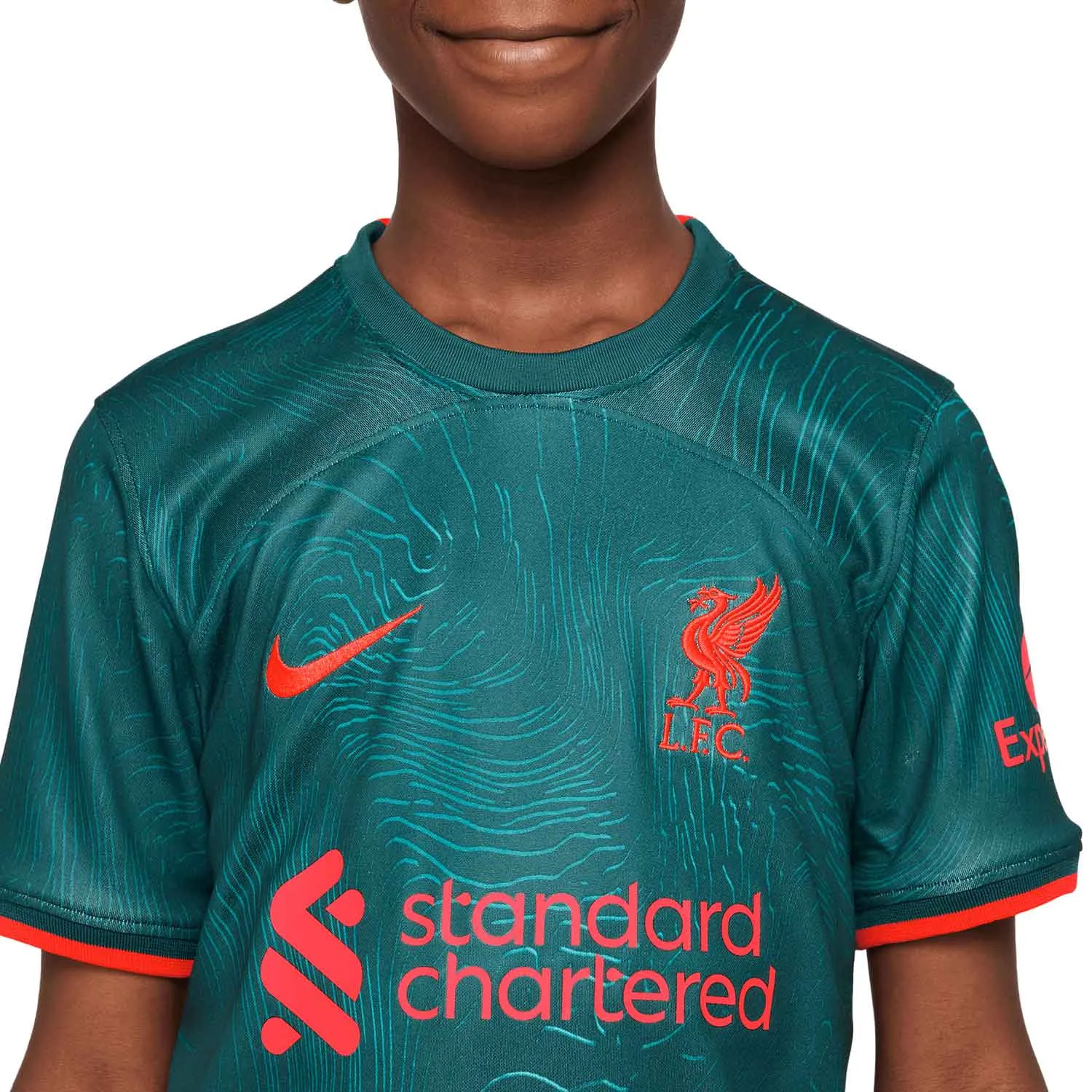 CAMISETA NIKE 3A LIVERPOOL NIñO 2022 2023 DRIFIT STADIUM