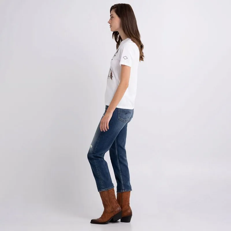 Camiseta Para Mujer Replay 52511