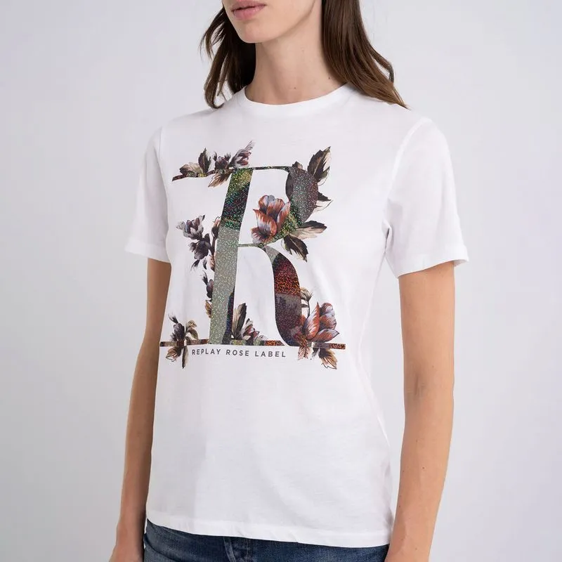 Camiseta Para Mujer Replay 52511