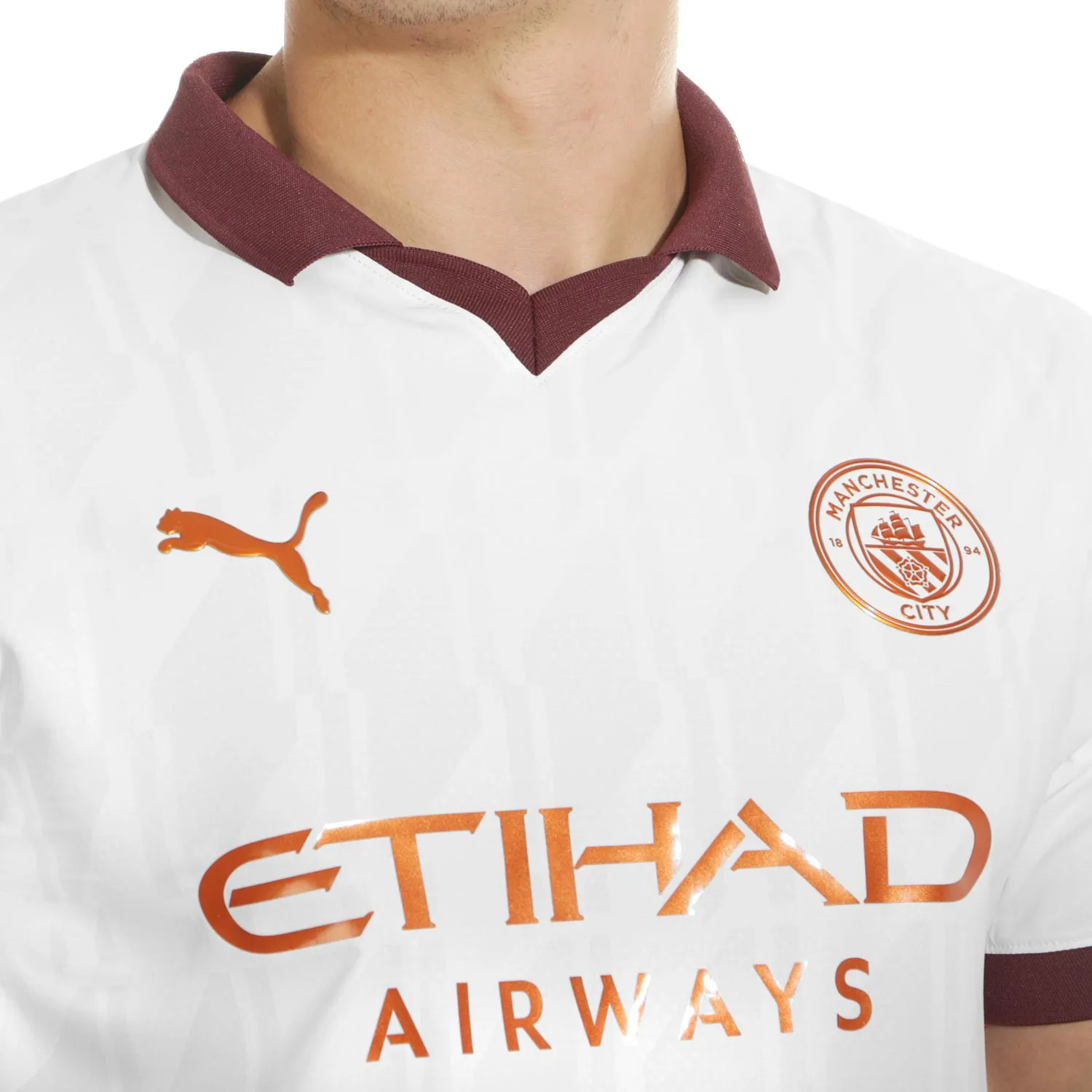 Camiseta Puma 2a Manchester City De Bruyne 2023 24 auténtica