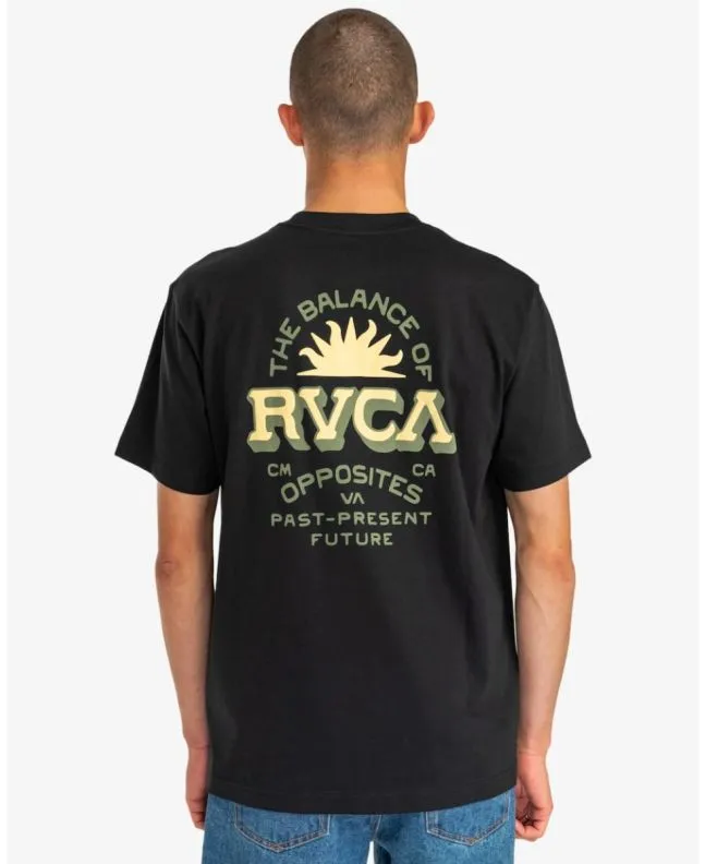 Camiseta RVCA Type Set Negra 