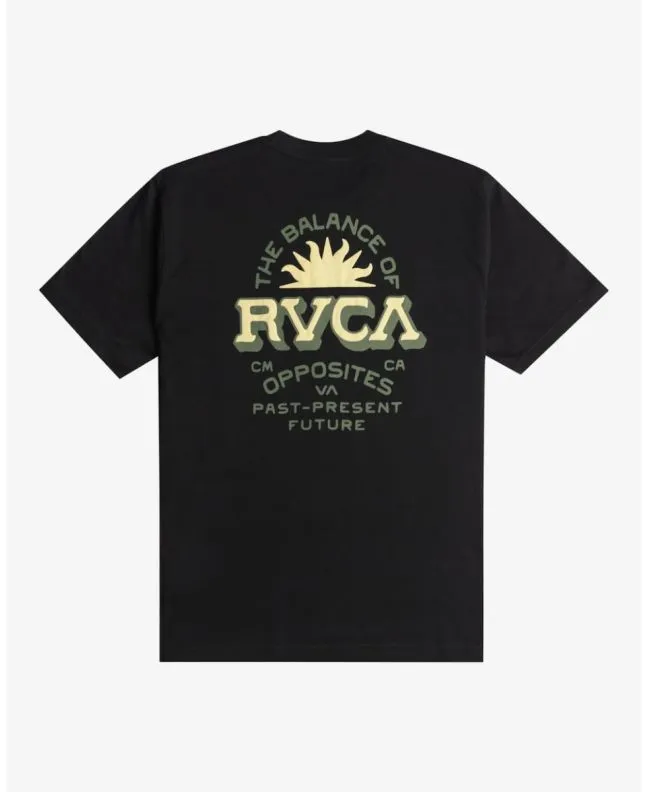 Camiseta RVCA Type Set Negra 