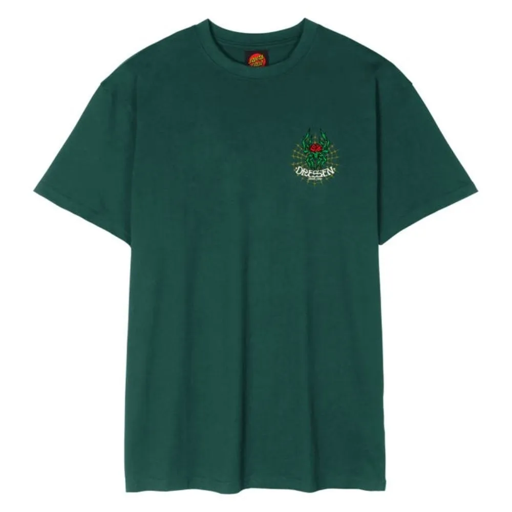 CAMISETA SANTA CRUZ DRESSEN ROSE CROSS 2