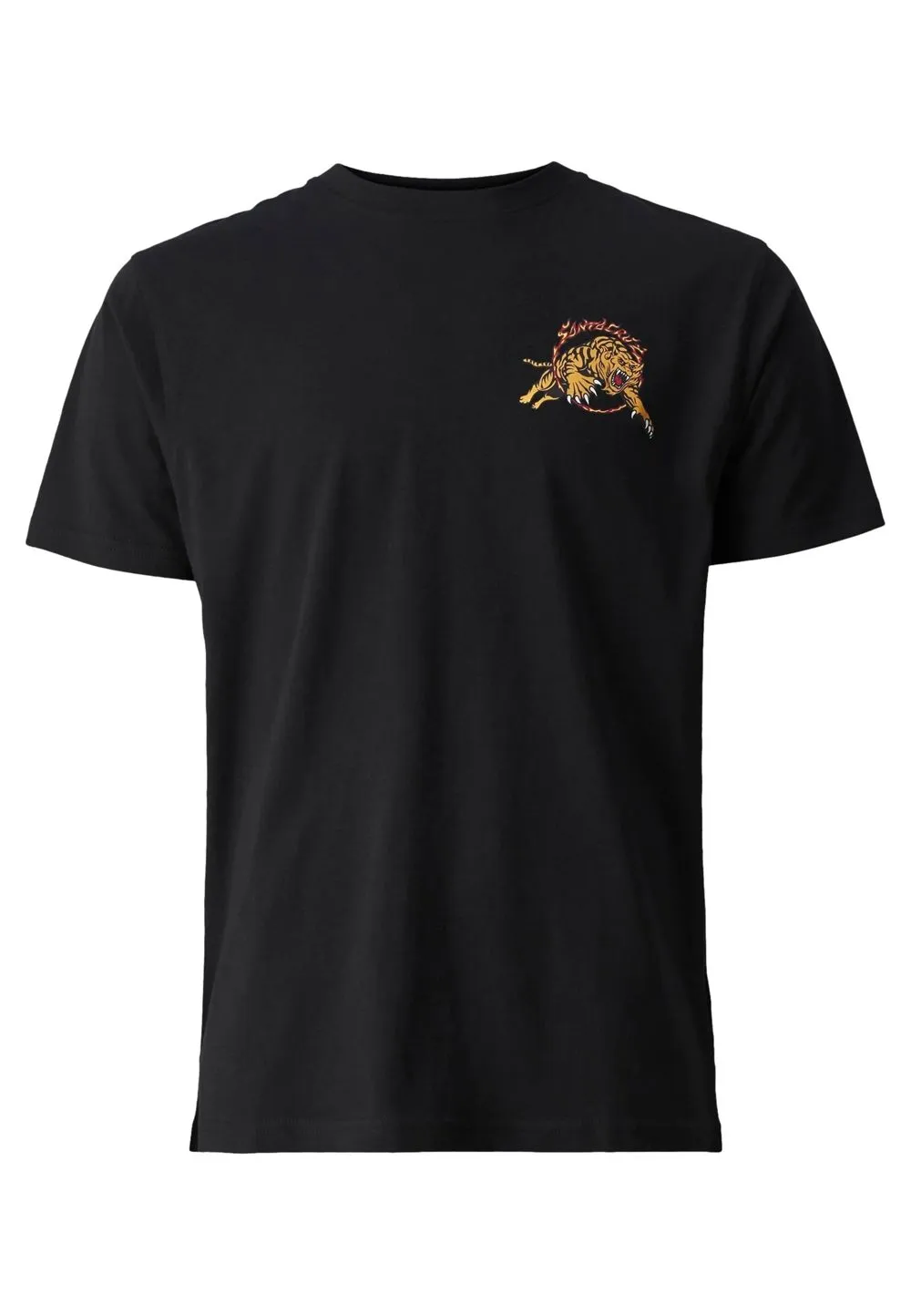 Camiseta santa cruz negra wooten bionic tee