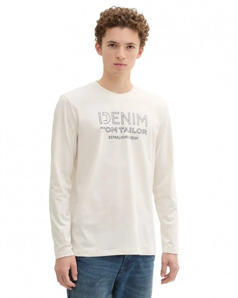 Camiseta Tom Tailor 1043484 10348 Gardenia White