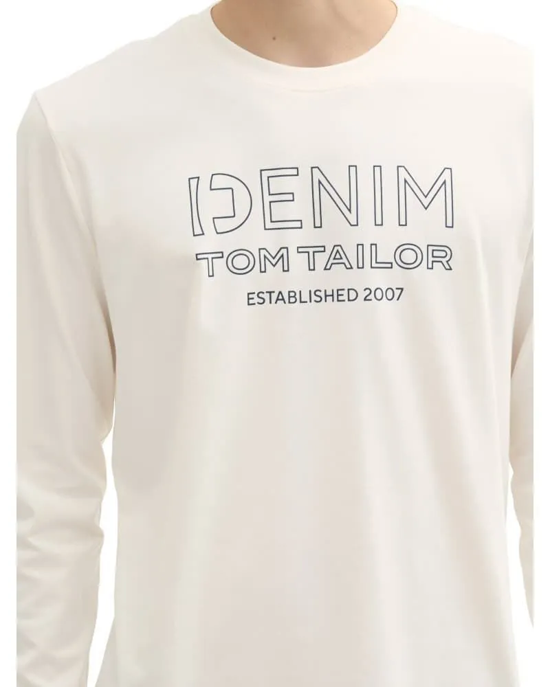 Camiseta Tom Tailor 1043484 10348 Gardenia White