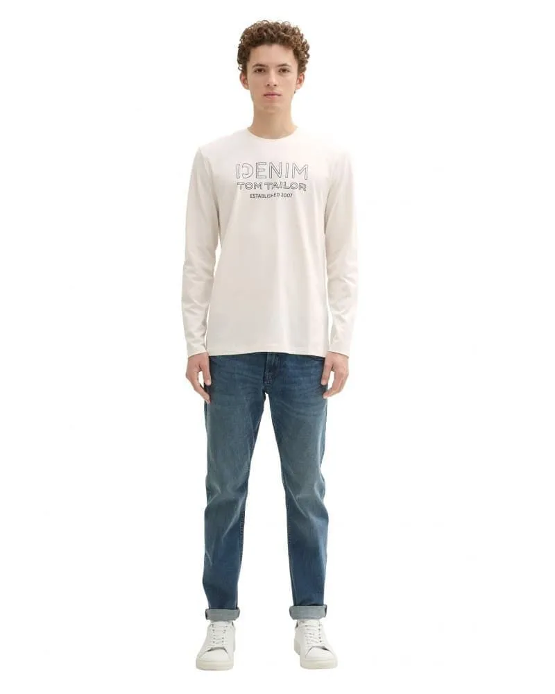 Camiseta Tom Tailor 1043484 10348 Gardenia White