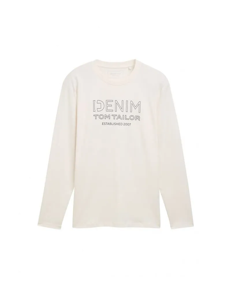Camiseta Tom Tailor 1043484 10348 Gardenia White