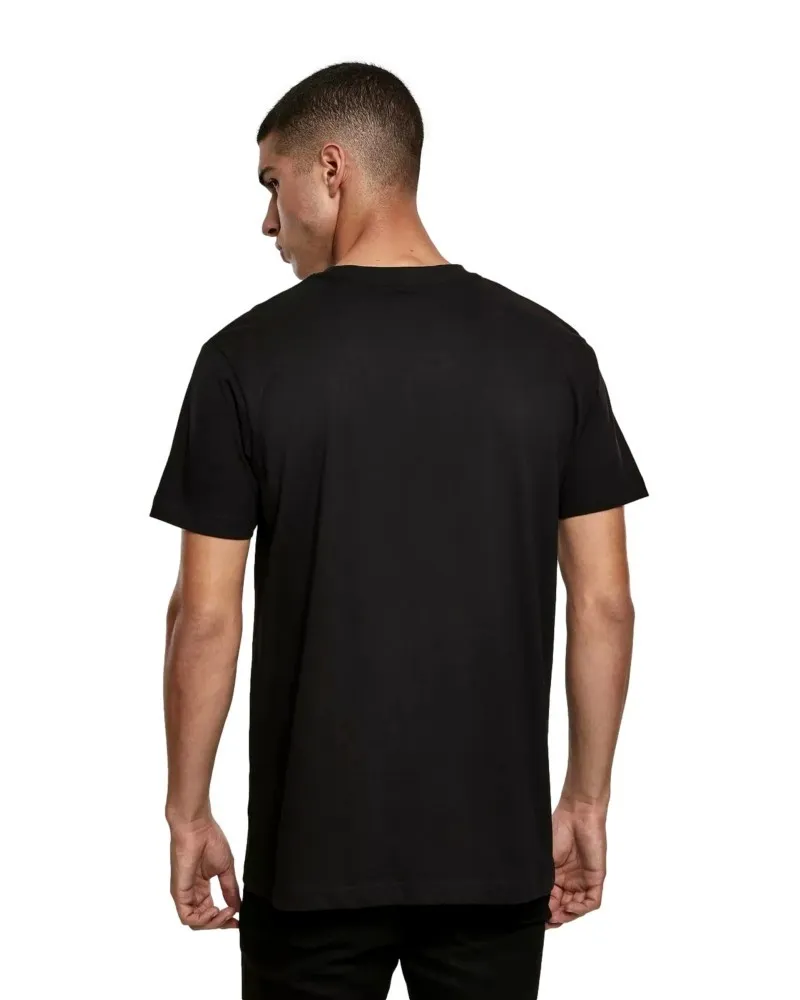 Camiseta wu wear negra logo pecho manga corta