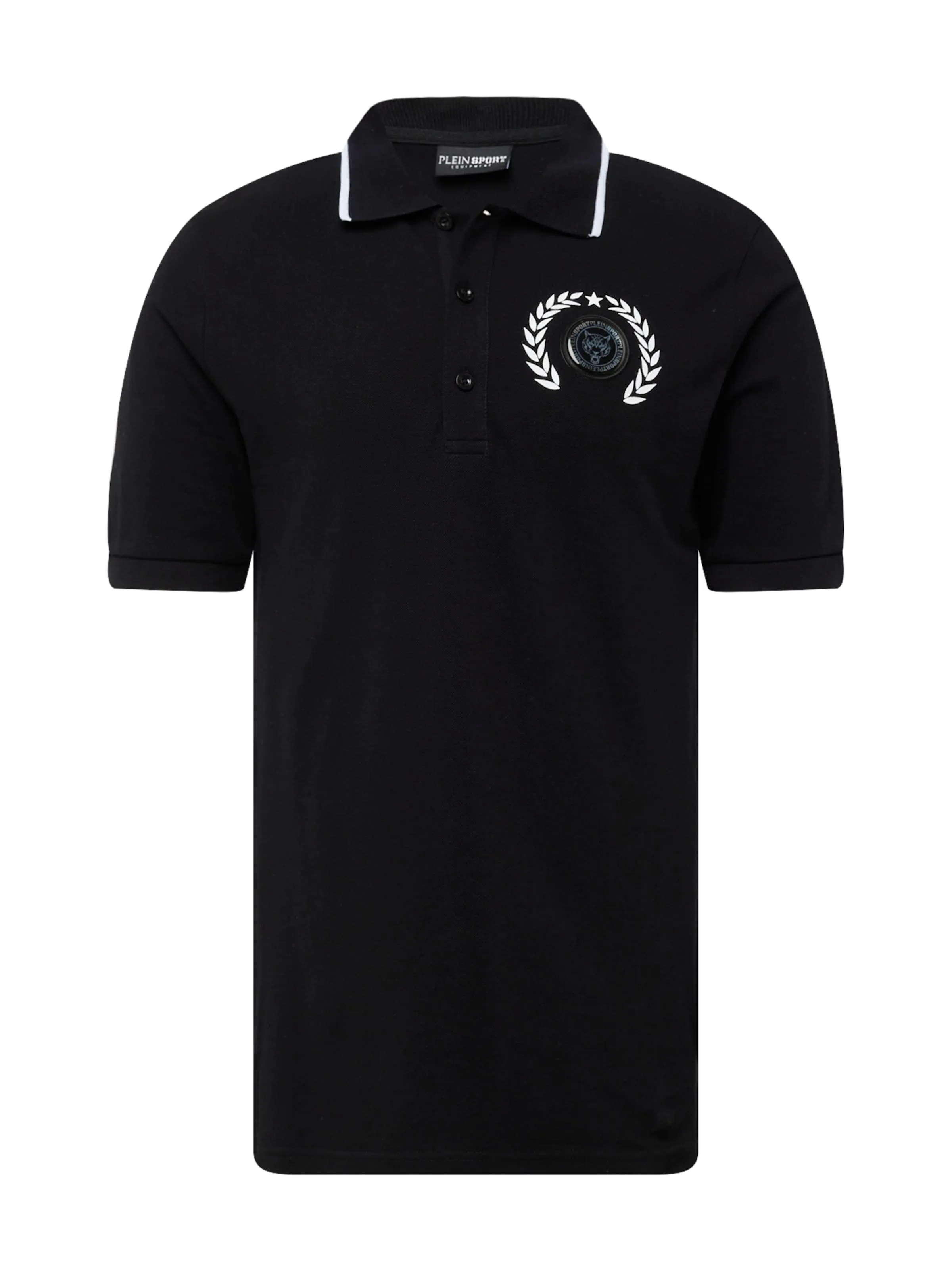 Camiseta 'Carbon Tiger' Plein Sport en Negro