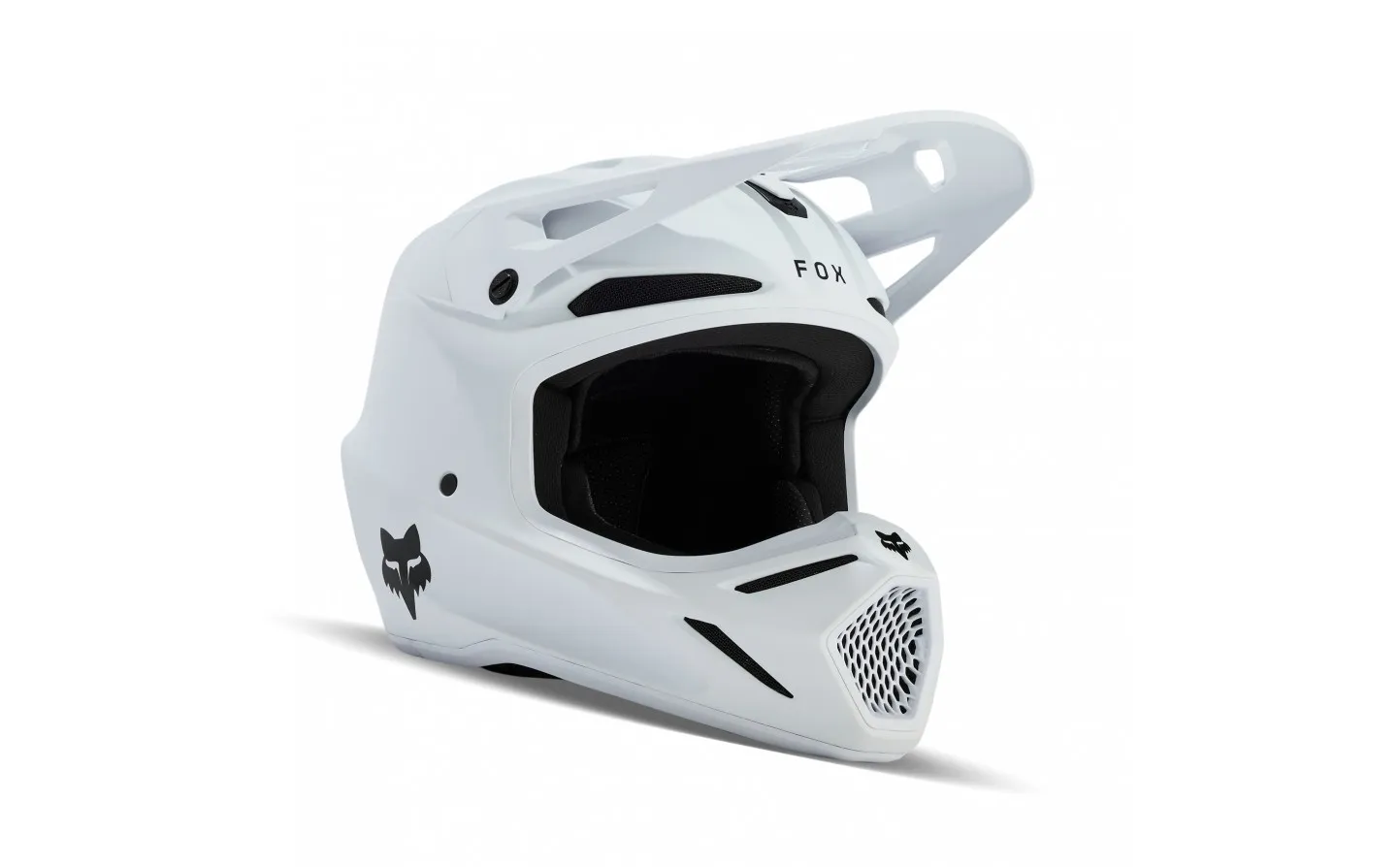CASCO INFANTIL FOX V3 SOLID BLANCO MATE |31439067|
