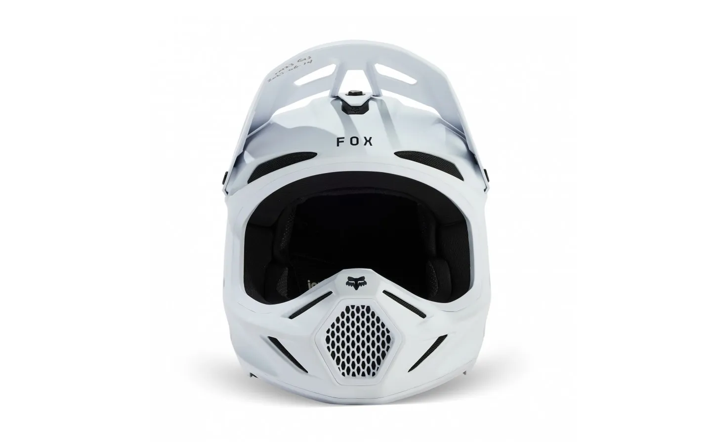 CASCO INFANTIL FOX V3 SOLID BLANCO MATE |31439067|