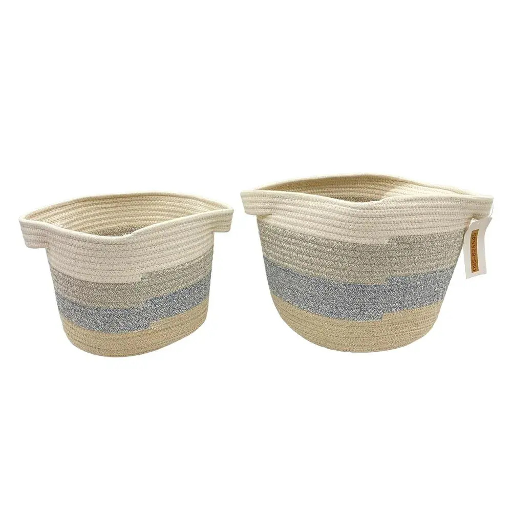 Cesta de rayas grande