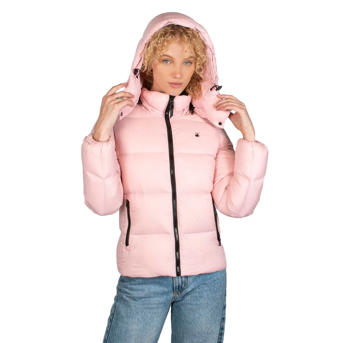 Chamarra Lifestyle Pluma Ligera Mujer