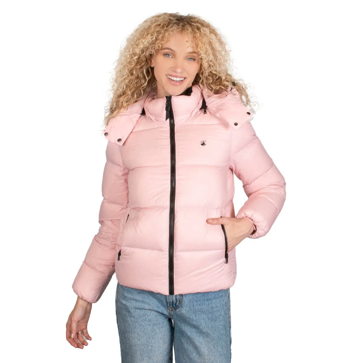 Chamarra Lifestyle Pluma Ligera Mujer