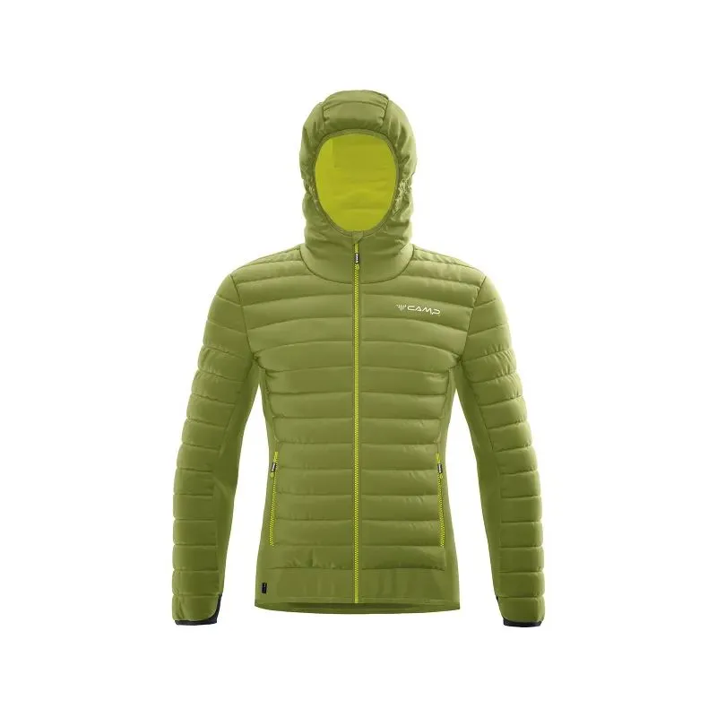 Chaqueta Camp Hybrid (verde lima punch) Hombre