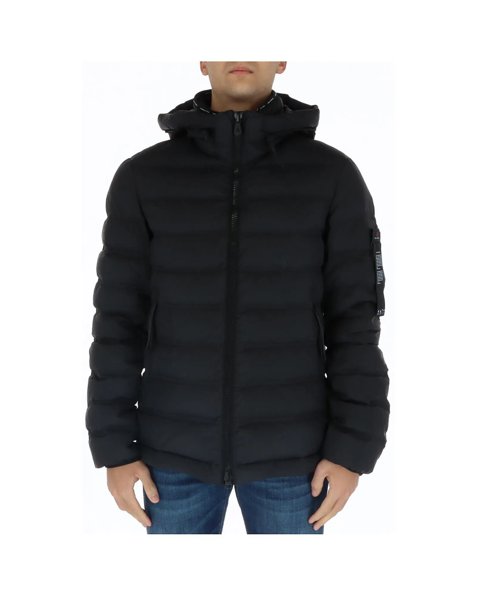 Chaqueta con capucha de nailon de plumas Peuterey