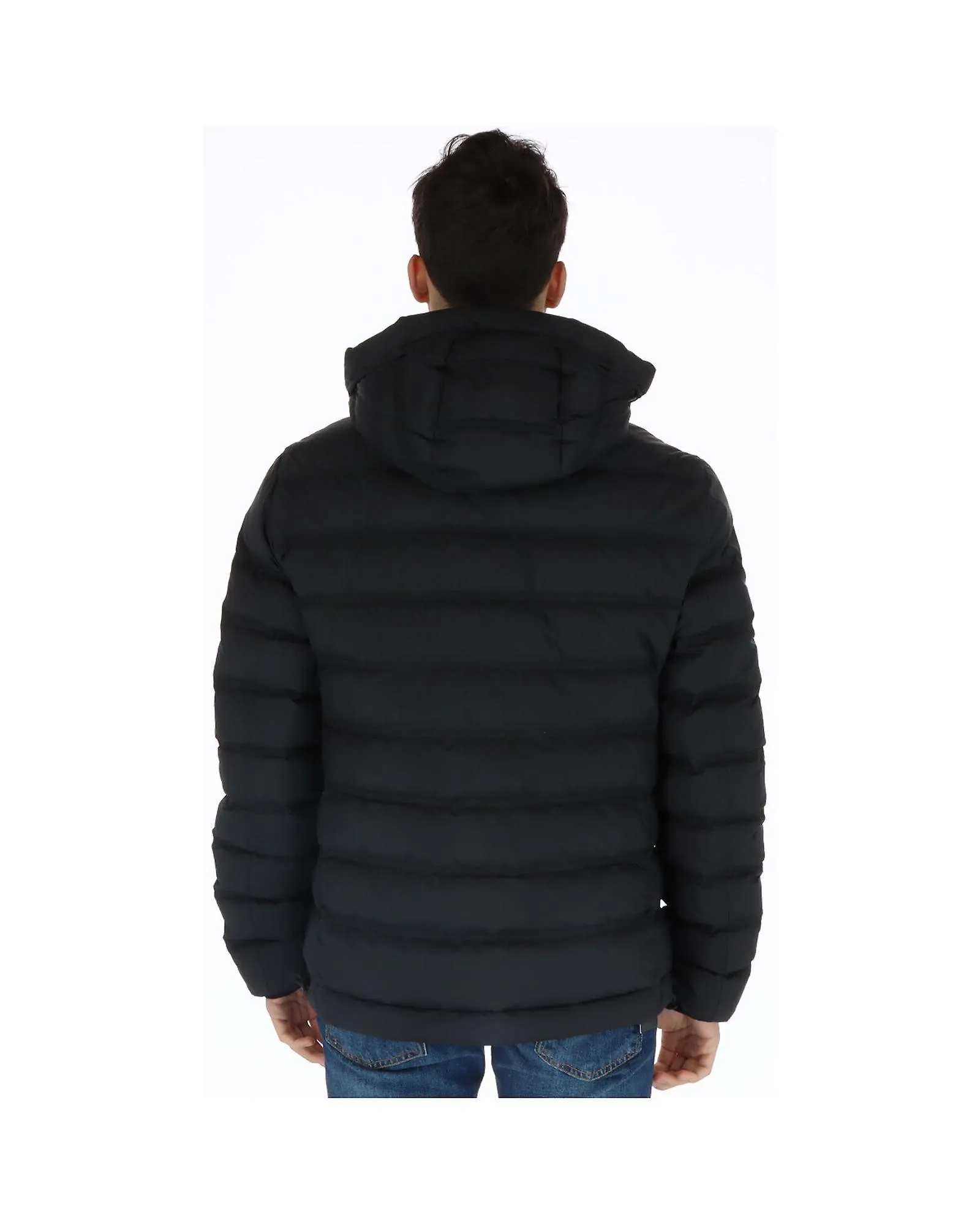 Chaqueta con capucha de nailon de plumas Peuterey