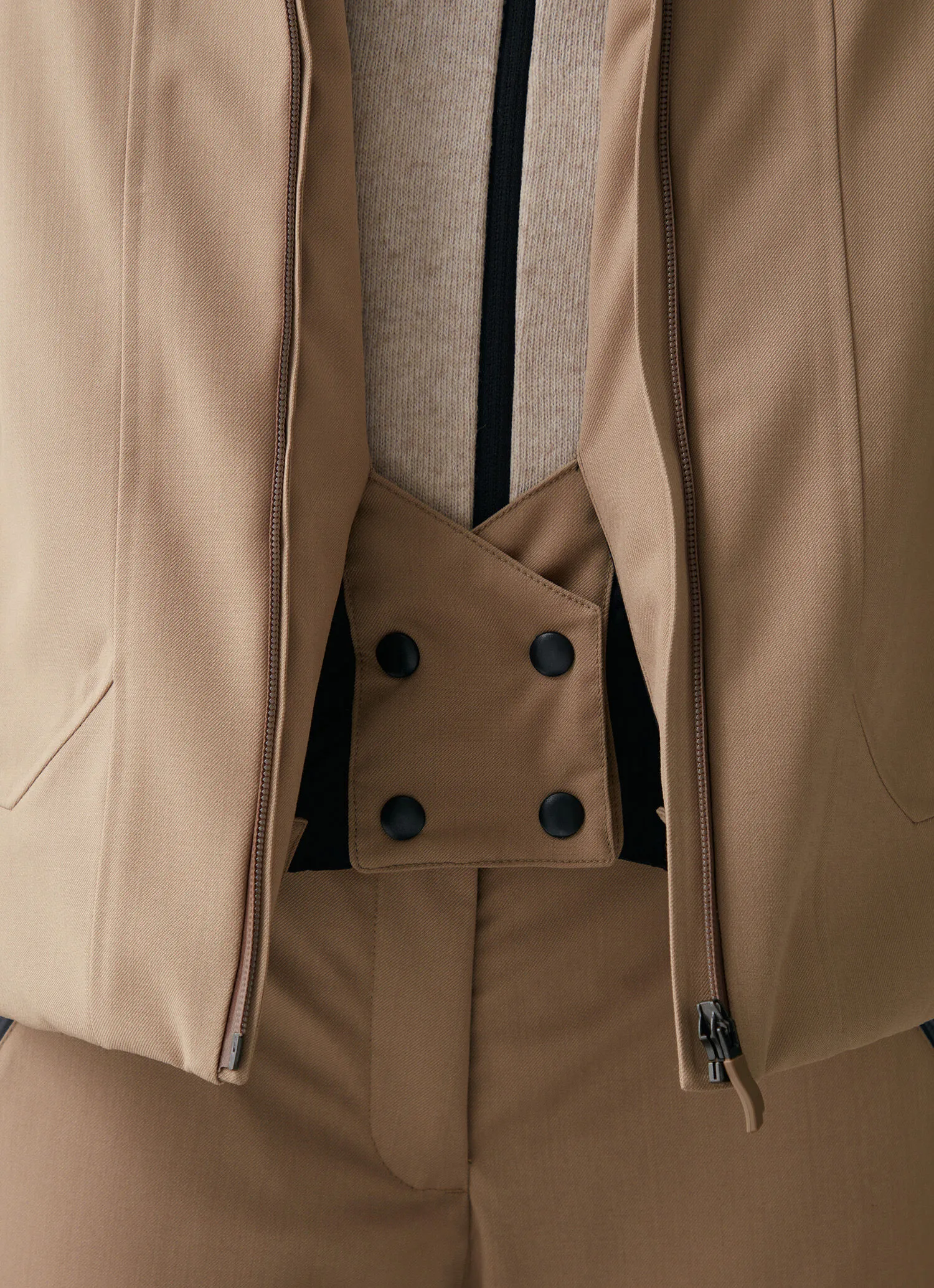 Chaqueta de esquí wool project