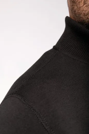 CHAQUETA DE FELPA CON CREMALLERA DE HOMBRE