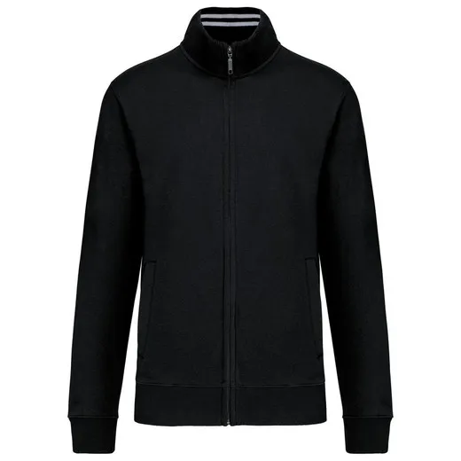 CHAQUETA DE FELPA CON CREMALLERA DE HOMBRE